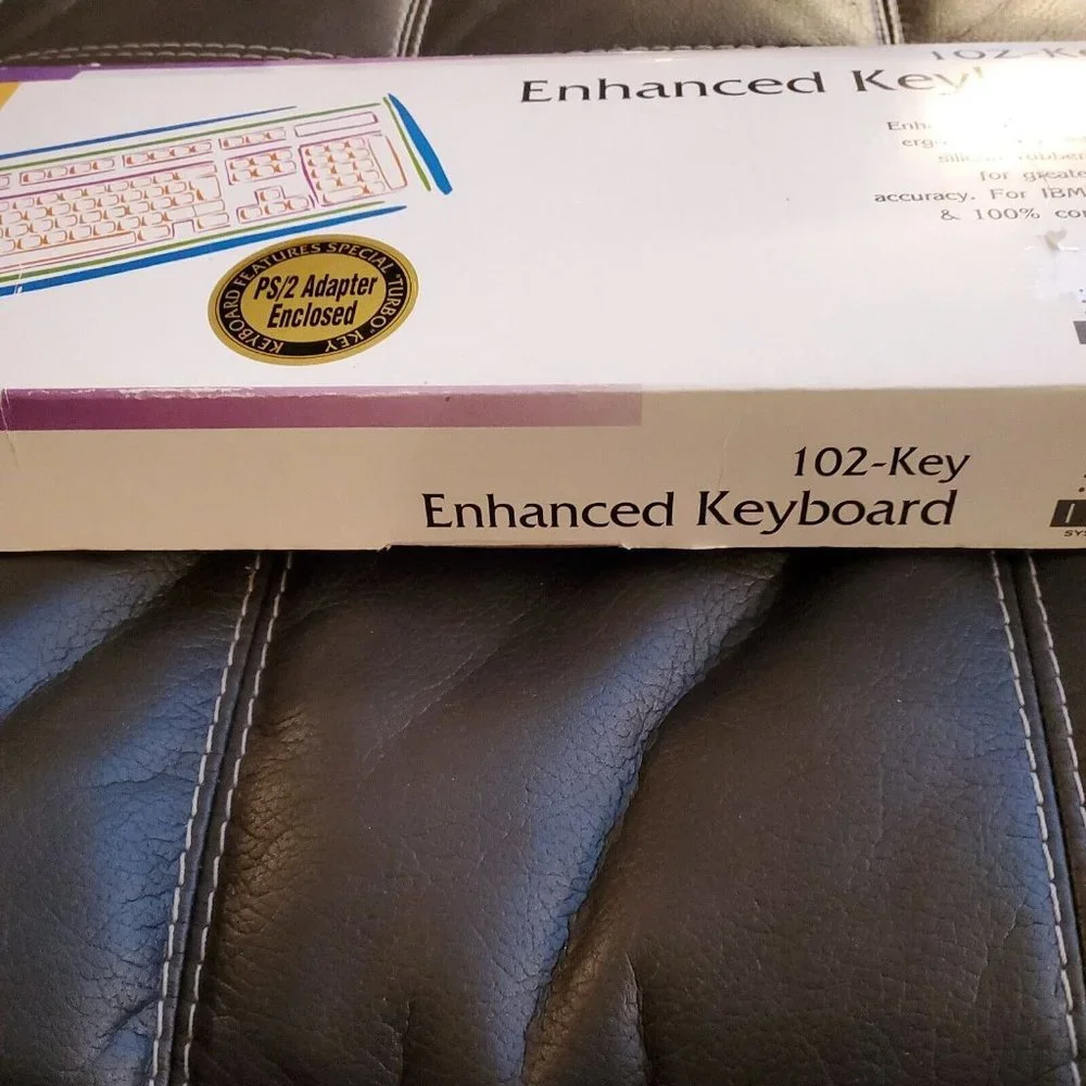102 Key Enhanced Keyboard Identity Keyboard for IBM - IDKB102-CR In Box Rare
